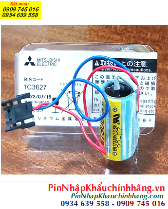 Pin Mitsubishi ER17330V; Pin nuôi nguồn Mitsubishi ER17330V lithium 3.6v 2/3A 1700mAh _Xuất xứ Nhật
